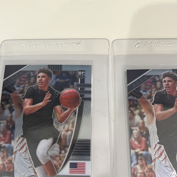 Lamelo Ball - Lot (2) Panini Prizm Rookie Cards - Picture 4 of 9